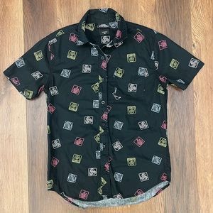 Avatar “the last Airbender” elements button down shirt (mens xs)